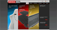 Desktop Screenshot of media-mix.cz